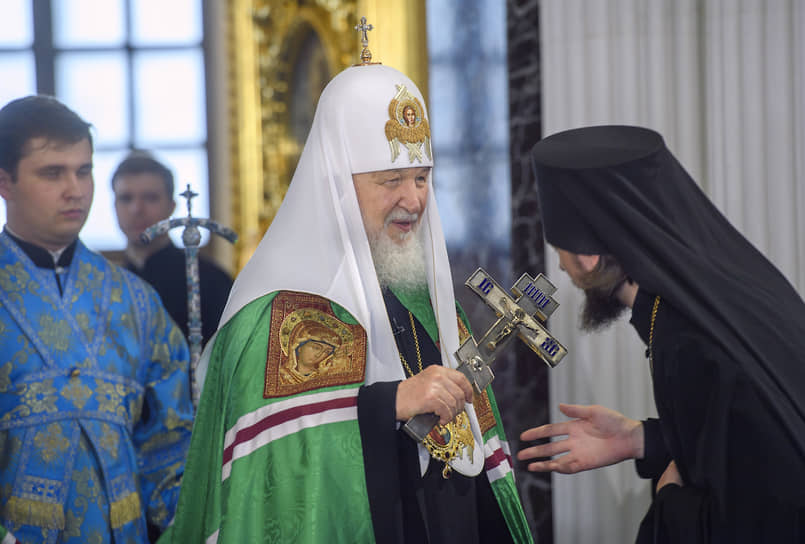 Божественная литургия после Крестного хода