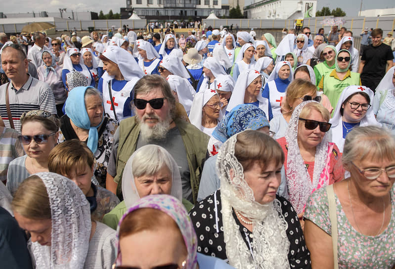 Освящение нового собора в Набережных Челнах
