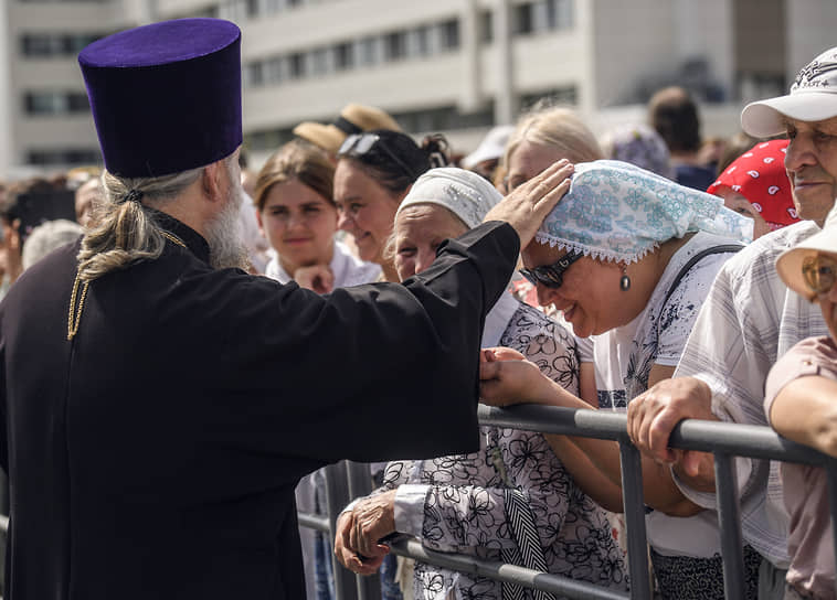 Освящение нового собора в Набережных Челнах
