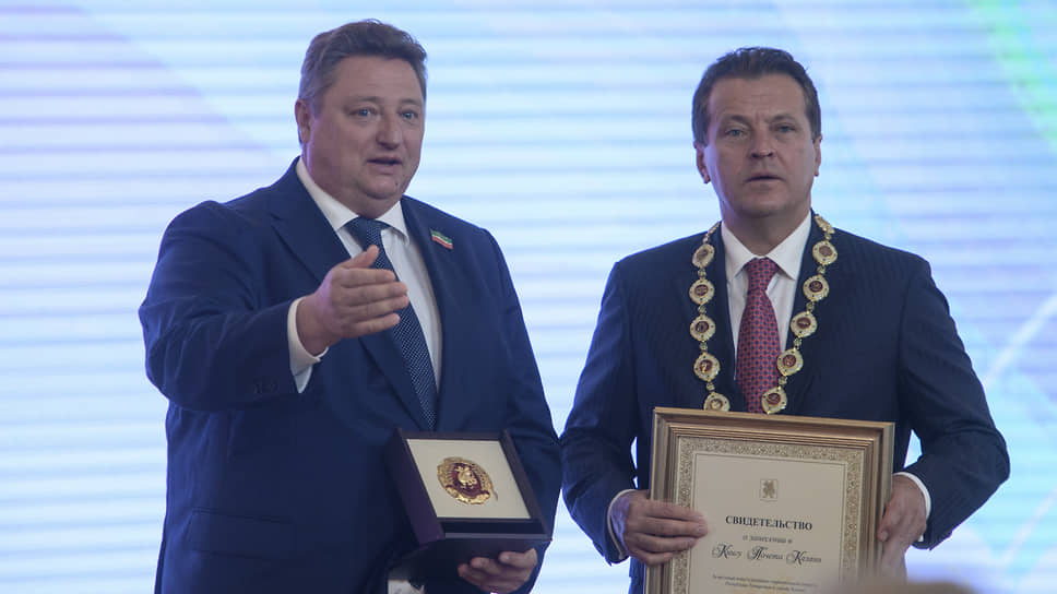 Церемония вручения званий «Почетный гражданин Казани»