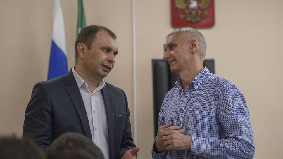 Адвокат Руслан Губаев и бывший заместитель главы ЗАГС Татарстана Ренат Ахметзянов