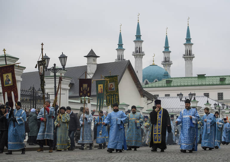 Крестный ход в Казани
