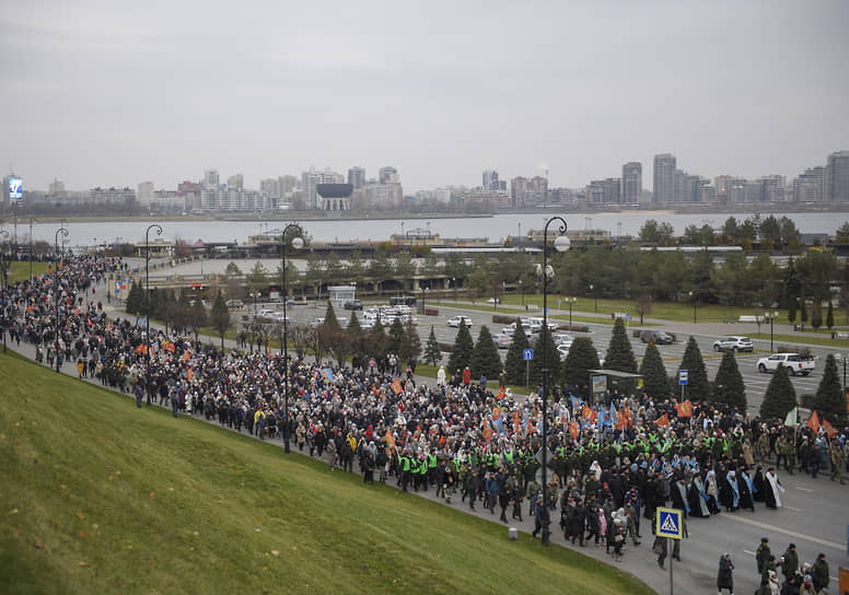 Крестный ход в Казани
