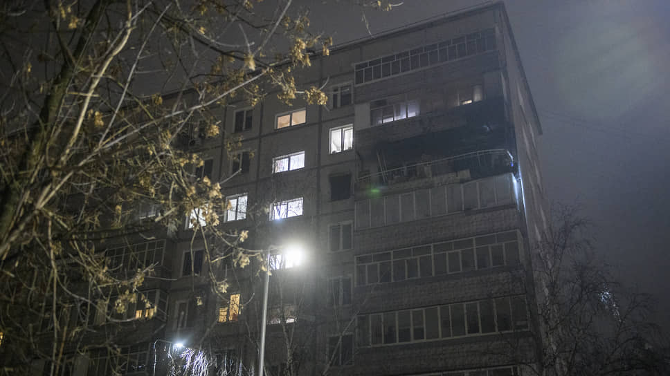 Взрыв газа в жилом доме в Казани
