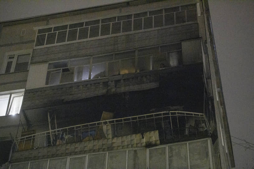 Взрыв газа в жилом доме в Казани
