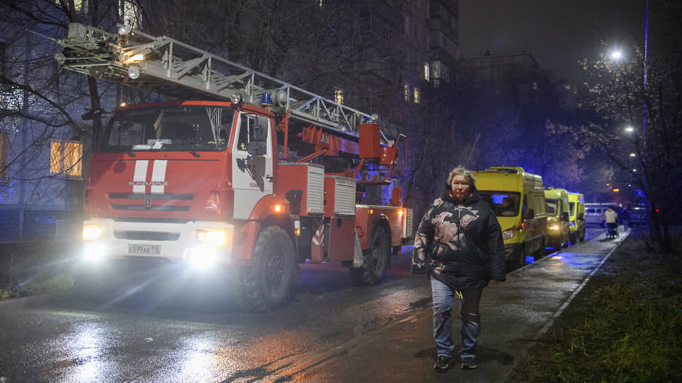 Взрыв газа в жилом доме в Казани

