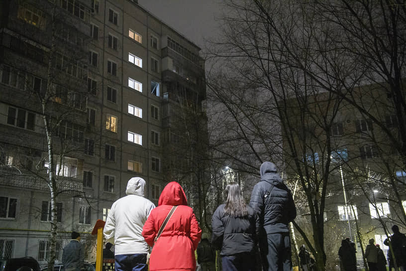 Взрыв газа в жилом доме в Казани
