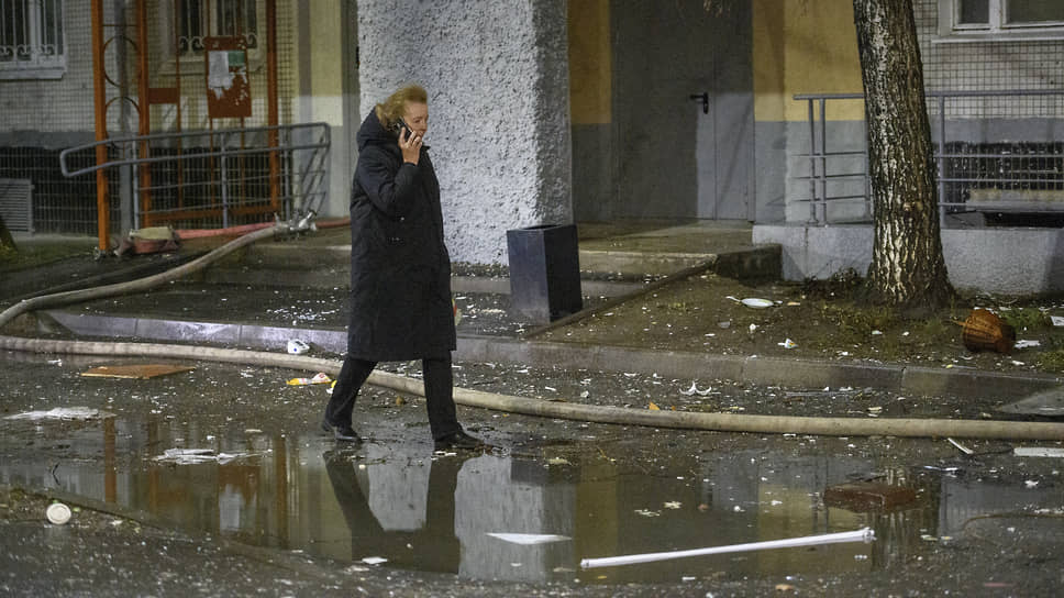 Взрыв газа в жилом доме в Казани
