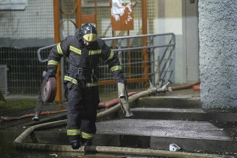 Взрыв газа в жилом доме в Казани
