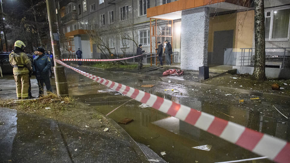 Взрыв газа в жилом доме в Казани
