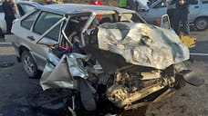 В Темрюкском районе при столкновении четырех автомобилей погибла женщина