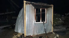 Житель Апшеронска погиб при пожаре в строительном вагончике