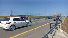 На Крымском мосту после возобновления движения образовались пробки