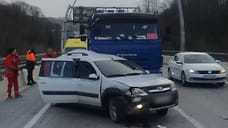 В Сочи погиб водитель Largus, в который влетел «КамАЗ»