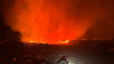 В Евпатории второй раз за 10 дней произошел пожар на мусорном полигоне