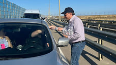 В очереди перед Крымским мостом скопилось более 500 автомобилей