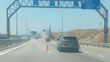 Семикилометровая пробка образовалась перед Крымским мостом