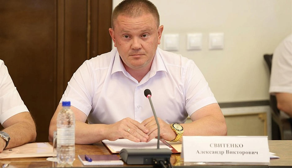 Глава Новопокровского района Александр Свитенко