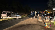 Водитель погиб в аварии с трактором на территории Тихорецкого района