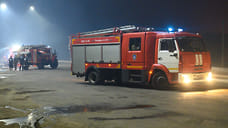 В Симферополе загорелась емкость с топливом после атаки БПЛА