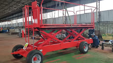 Армавирский завод разработал самоходную платформу для сбора фруктов в садах