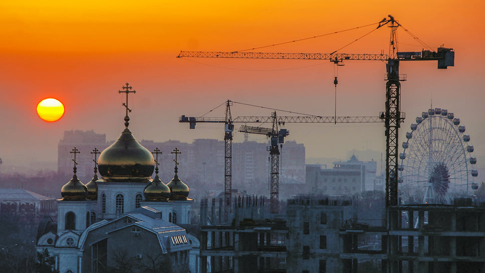 Раннее утро в Краснодаре. Март 2014 года