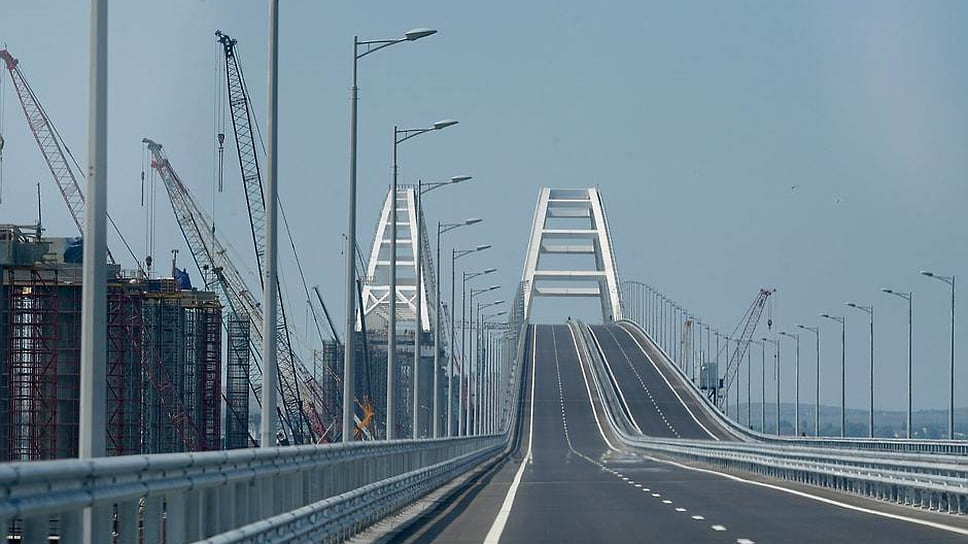 Крымский мост в день открытия
