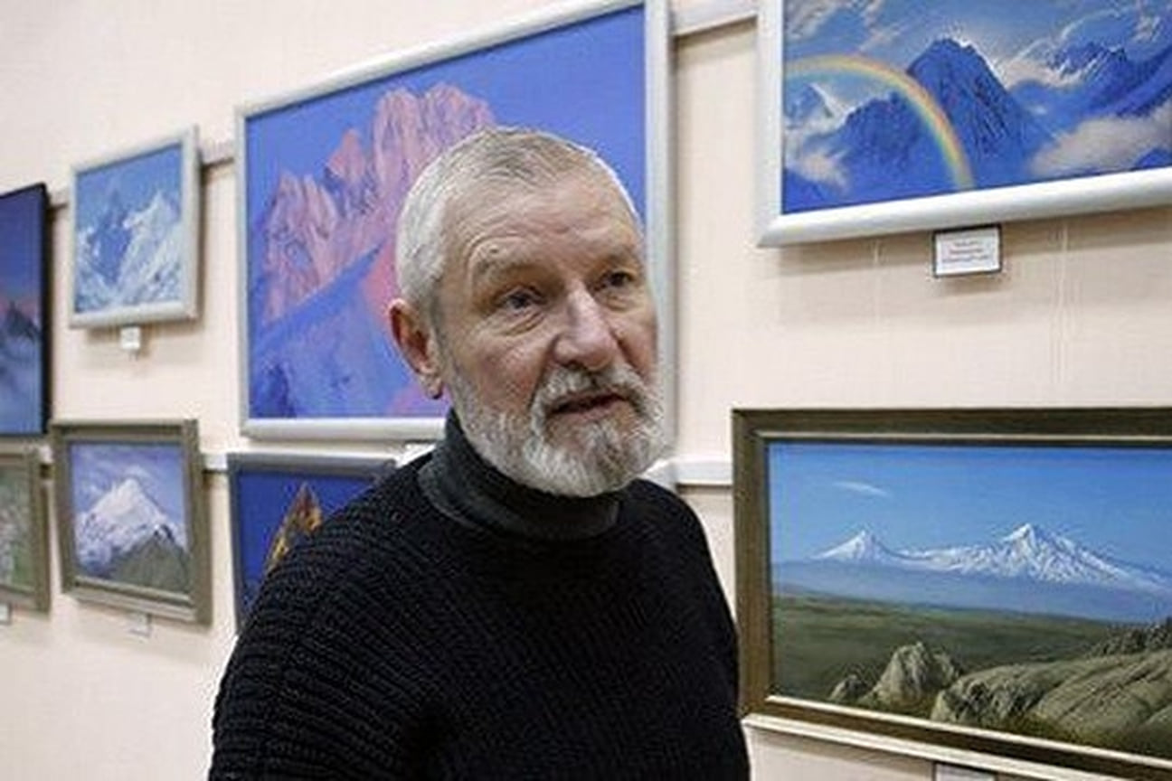 Выставка «Свет высоких гор» в художественной галерее «Сантал». Краснодар, 2016 год
