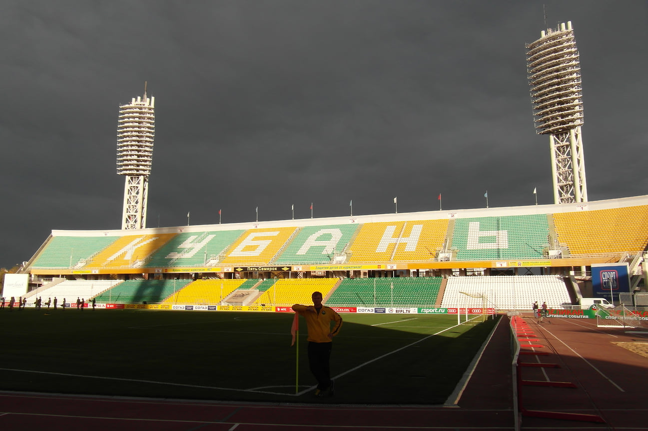 Для проведения на стадионе матча за Суперкубок России в 2011 году, на «Кубани» было усилено видеонаблюдение. Таким образом, по количеству видеооборудования стадион стал вторым в России после «Лужников»