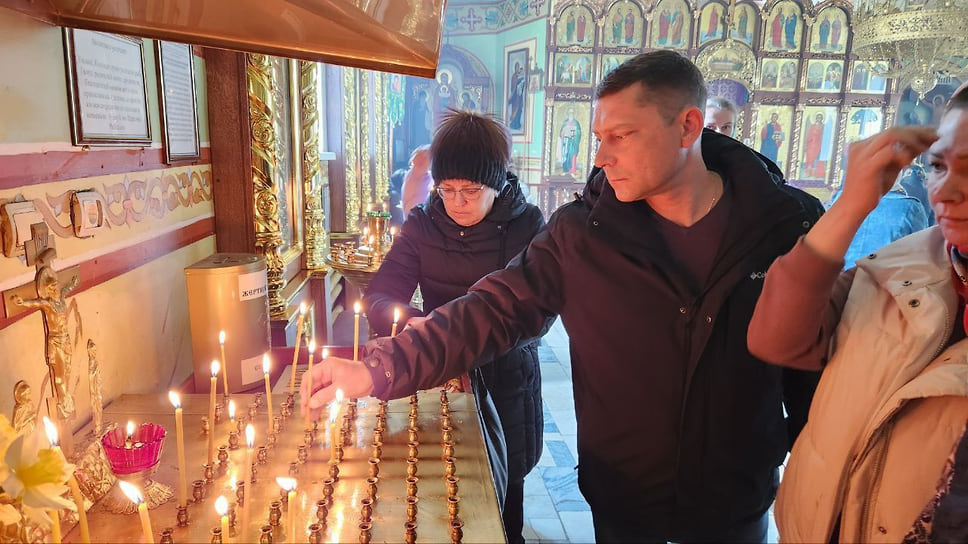 В храме Святой Троицы станицы Динской совершили панихиду по жертвам теракта