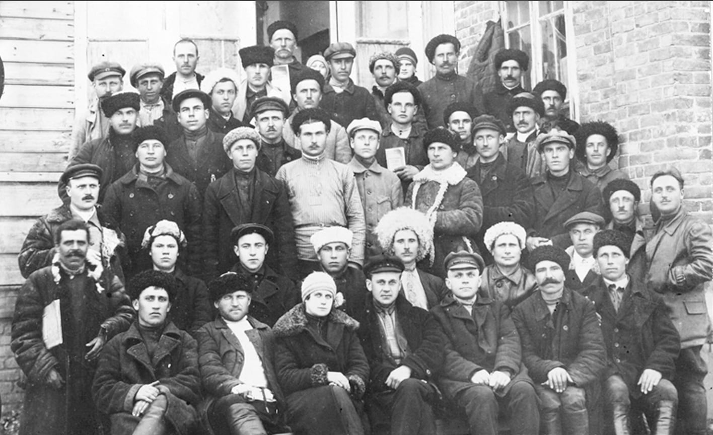 Участники совещания статистиков Кореновского района. 1929 год