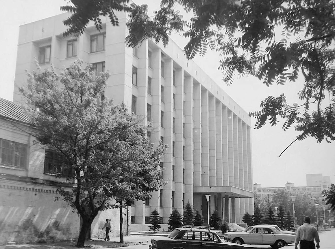 Здание Краснодарстата. 1974 год