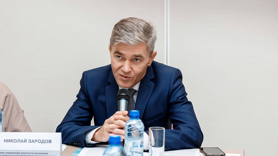 Начальник управления занятости населения министерства труда и социального развития Краснодарского края Николай Зародов