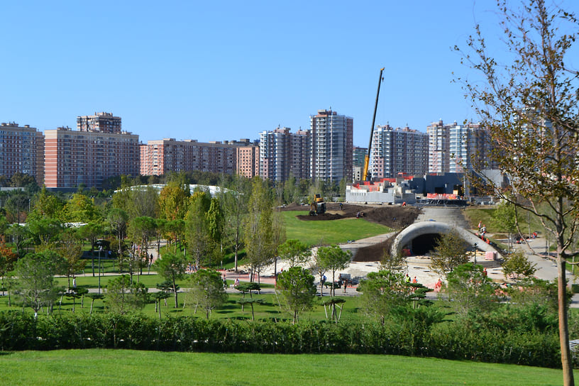 Видны строящиеся локации, которые откроются в ближайшее время