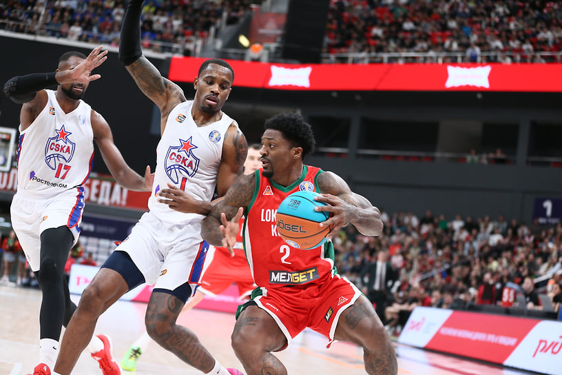 Патрик Миллер — капитан команды, защитник ПБК «Локомотив-Кубань» — за две минуты до финального свистка вывел «Локомотив-Кубань» вперед — 80:78