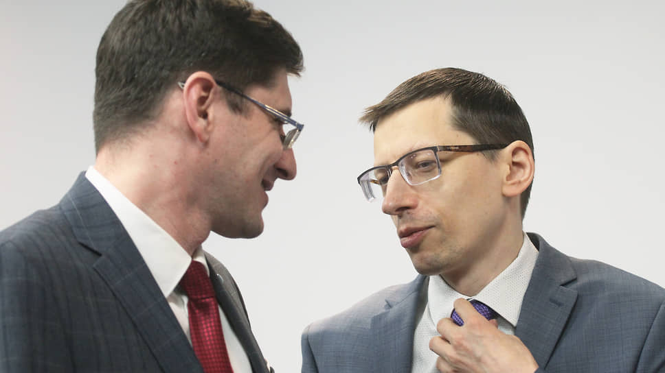 Заместители губернатора Андрей Саносян (слева) и Егор Поляков пообещали предпринимателям различные льготы