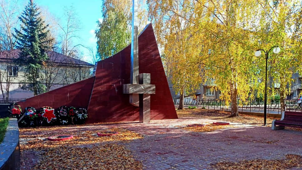Сквер Победы в городе Городце Нижегородской области