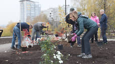 Нижегородцы высадили сквер в память об Ирине Славиной