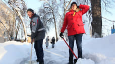 Нижегородских чиновников вывели на уборку снега с улиц