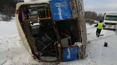Автобус с пассажирами съехал в кювет в Нижегородской области