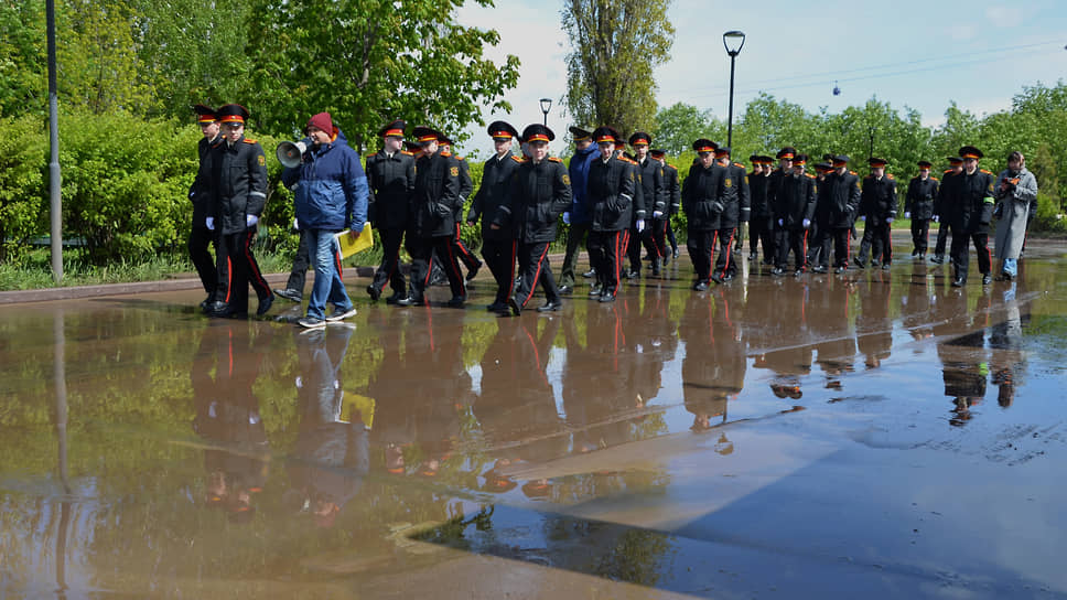 Экскурсия кадетов в Парке Победы