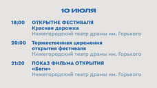 Появилось расписание кинопоказов «Горький fest» в Нижнем Новгороде