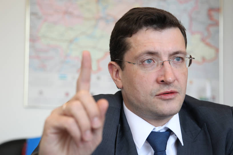 Ноябрь 2017 года. Глеб Никитин тогда —  и. о. губернатора Нижегородской области