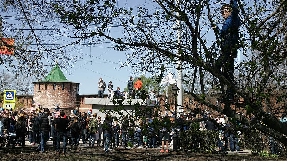 Городским властям стоит подумать над организацией зрительских мест, чтобы сохранить деревья сквера