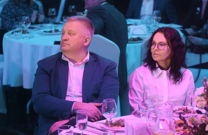Генеральный директор Корпорации развития Нижегородской области Игорь Ищенко и его заместитель Наталья Моисеенко