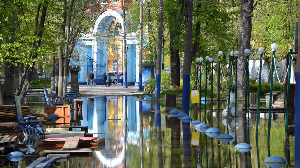 Весна 2024 года. Парк перед закрытием на реконструкцию. 