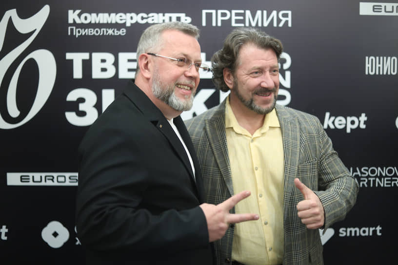 Руководитель Ассоциации «Дзержинскхимрегион» Павел Огородцев и предприниматель Сергей Кузнецов