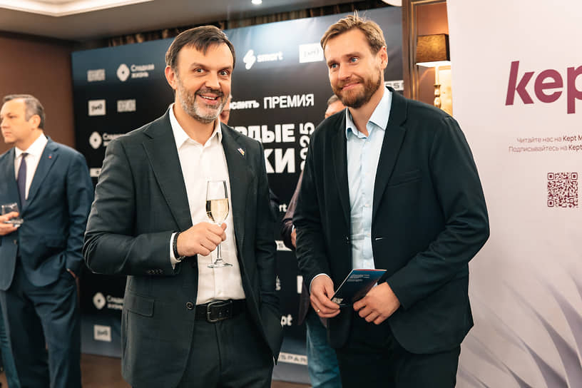 Генеральный директор  компании STM-labs Илья Жуйков и коммерческий директор Алексей Щепетков