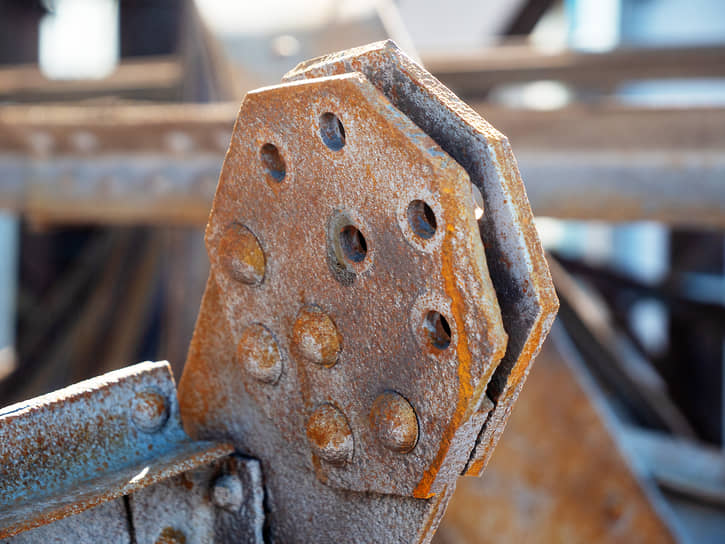 Детали разобранной башни