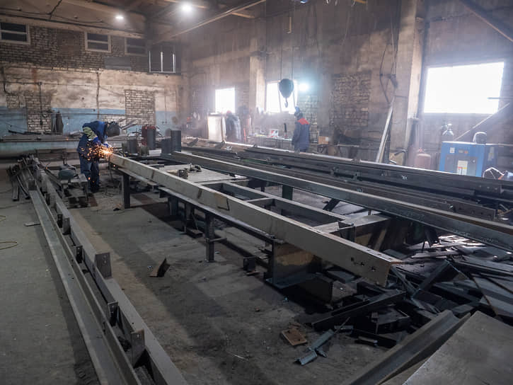 Реставрация деталей башни